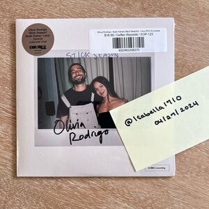 Sealed - RSD Olivia Rodrigo and Noah Kahan BBC recording 7” colored vinyl